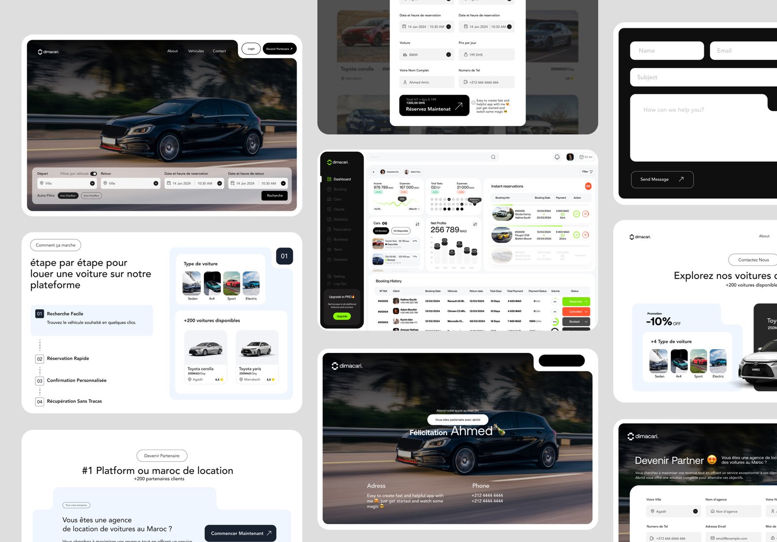 SAAS Project : Dimacari Platform