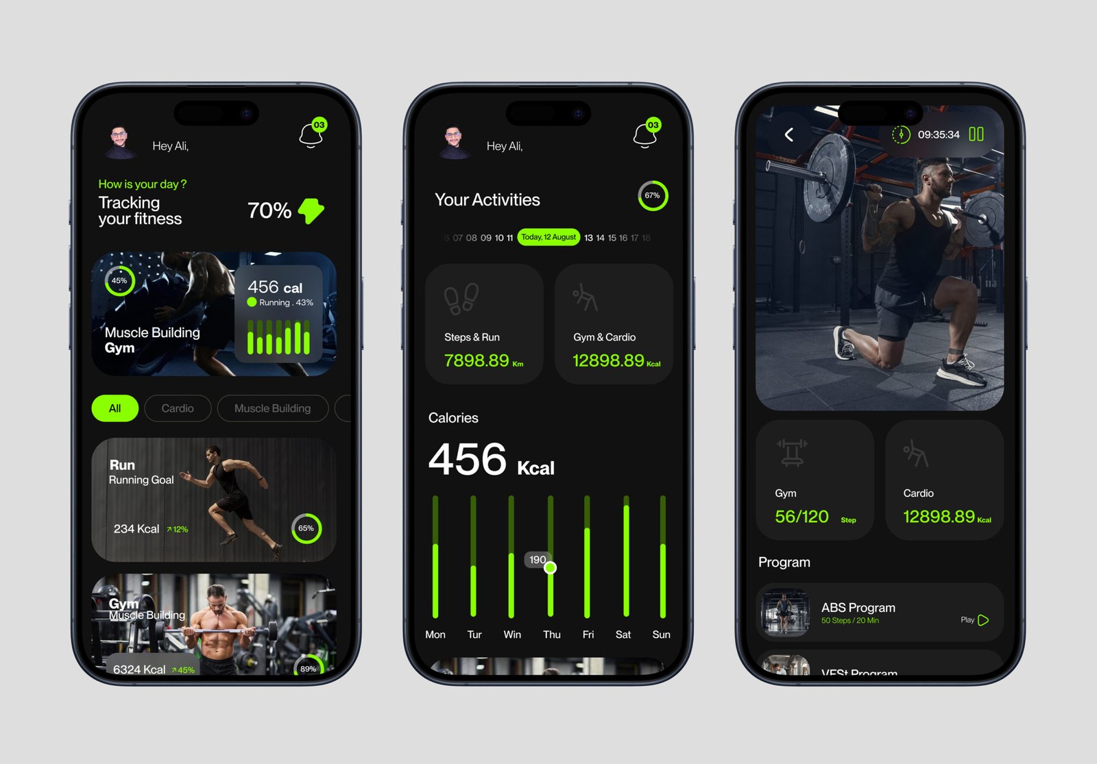 Mobile App : GoGym