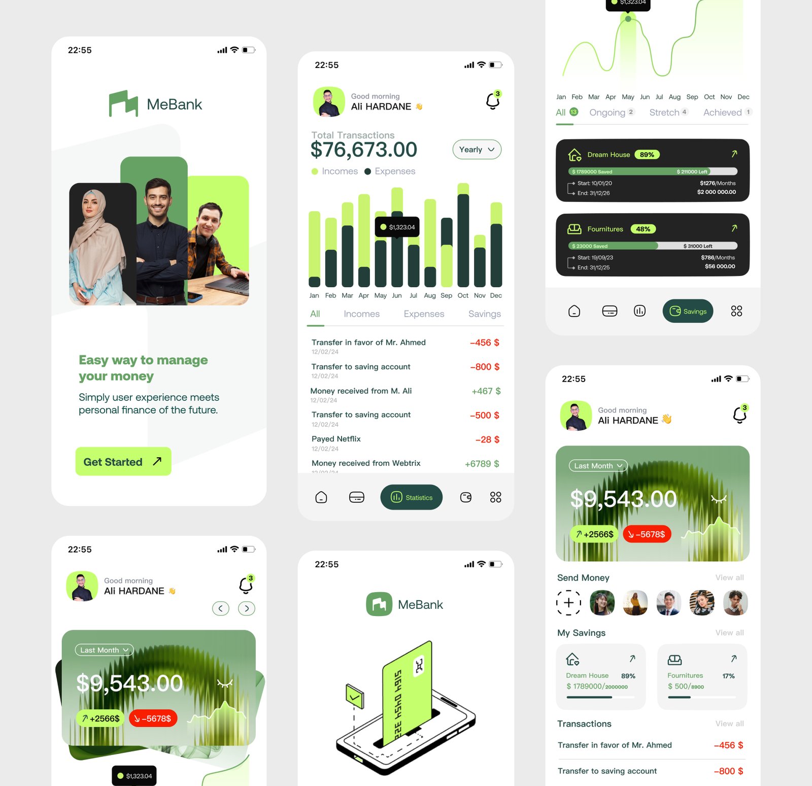 Banking Mobile App : Mebank